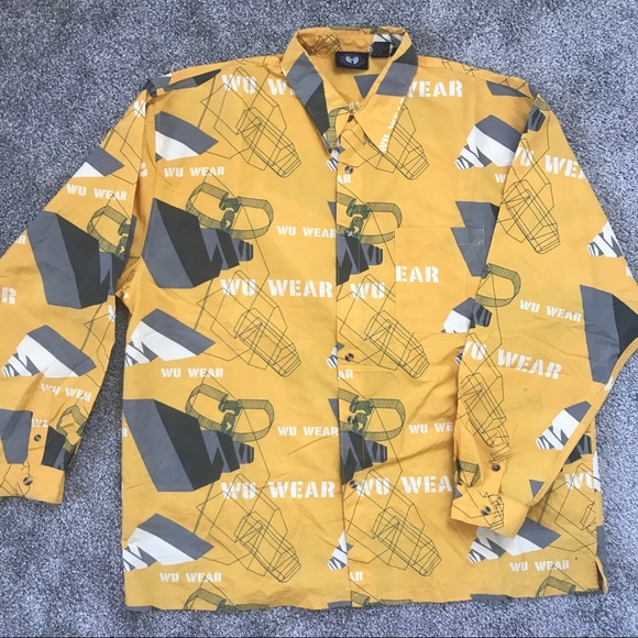 Wu-Wear Wu-Tang Shirt Size 2XL Vintage Rare Rza